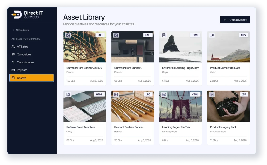 Asset Library Direct IT Services