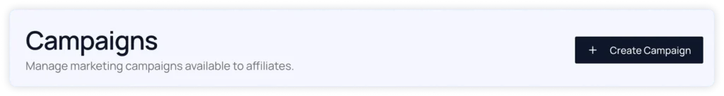 Campaigns Card